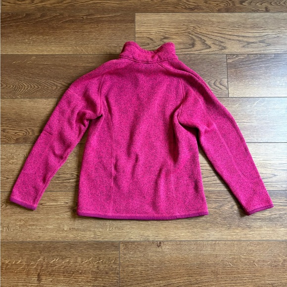 Patagonia Quarter Zip Girls Better Sweater Jacket Size M/10 - Picture 5 of 6